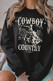 Cowboy Country Graphic Brushed Sweatshirts