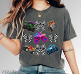 Family Monster Truck Comfort Colors Shirt