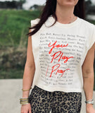 Baseball Banter Tank | Baseball Mom Shirt | Graphic Tee