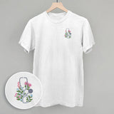 Floral Stethoscope (Left Chest)
