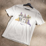 Boygenius Mardi Gras Kittens Graphic T-Shirt For Men