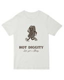 Hot Diggity Glizzy Grey Tee