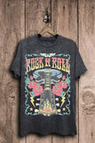 Rock and Roll Us Tour Graphic Top
