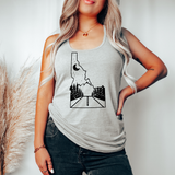 Idaho Road Ladies Tank Top 019
