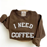 I Need Coffee Sweatshirt, Mom Life Sweatshirt