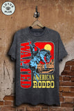 Wanted American Rodeo Graphic Top