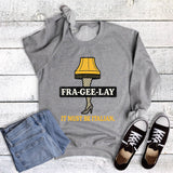 Christmas Funny Leg Lamp Sweatshirt
