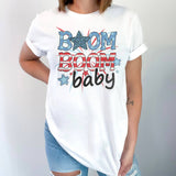 Boom Boom Baby Tee | America | Sizes XS-2XL