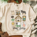 True Story Sand Crewneck Sweatshirt