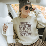 Creepin' It Country Halloween Hoodie | Sweatshirt H14