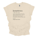 Hometown Definition Personalized Tee