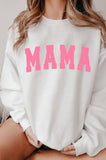 Mama Puff Graphic Brushed Sweatshirts