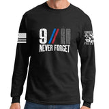 9/11 Never Forget Long Sleeve T-shirt Style001