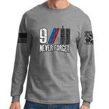 9/11 Never Forget Long Sleeve T-shirt
