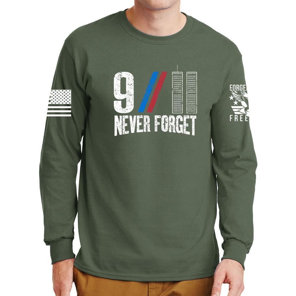 9/11 Never Forget Long Sleeve T-shirt