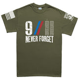 Men's 9/11 Never Forget T-shirt Style001