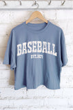Baseball Est 1871 Graphic Long Crop Top