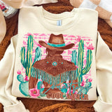 Country’S Cool Again Western Cowgirl Sweatshirt