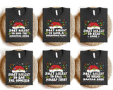 Most Likely To Christmas Sweatshirt- Funny Matching Family T