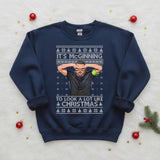 Aston Villa Christmas Football Jumper