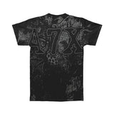 AVS Dear God Allover Mens Reg T T-shirt