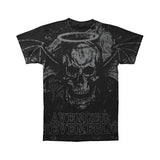 AVS Dear God Allover Mens Reg T T-shirt