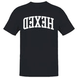 Hexed Bold Arched Typography Men's T-Shirt