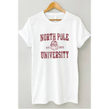 Northpole University Vintage  Graphic Tee