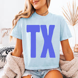 Personalized State Crop Tee, Custom State Initials Crop Tee