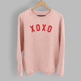 Xoxo Collegiate Oversized Corded Crew