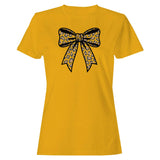 Leopard Print Bow Women's T-Shirt