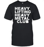 Bambambaklava Heavy Lifting Heavy Metal Club Shirt
