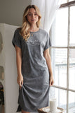 God Is Within Her Mineral Graphic Dress