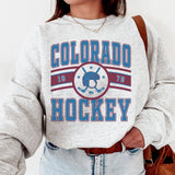 Vintage Colorado Avalanche Hockey Fan Sweatshirt Retro Unisex T-shirt, Sweatshirt, Hoodie, Long Sleeve Tee