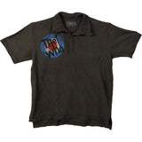 Distressed Target Polo Shirt