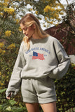 God Bless America Mid Graphic Sweatshirt