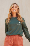 Xoxo Clover Graphic Sweatshirt