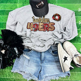 Touchdown 49ers Sequin Patch Black Crewneck