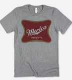 Merica  Since 1776 - Patriotic America USA July 4th T-Shirt Unisex T-shirt, Sweatshirt, Hoodie, Long Sleeve Tee