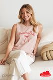 American Babe Puff Mineral Graphic Tank Top