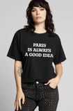 303468 - 630 Paris Cropped  Graphic Tee