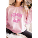 Valentine Vintage  Graphic  Sweatshirts Plus