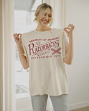 Arkansas Razorbacks Rl Baseball Thrifted Tee
