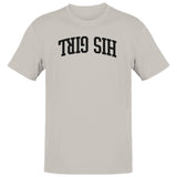 His Girl Bold Retro Typography Art Men's T-Shirt