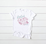 Rooted in Love | Flower Short Sleeve Valentines Day Shirt