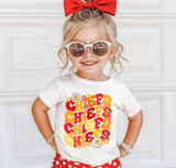 Vintage Floral Kc Chiefs Toddler Football Shirt