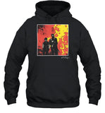 Catboi On Fire Deluxe Hooded Sweatshirt