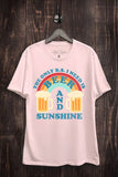 Beer and Sunshine Graphic Top