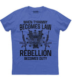 Rebellion Becomes Duty T-Shirt (O)