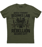 Rebellion Becomes Duty T-Shirt (O)